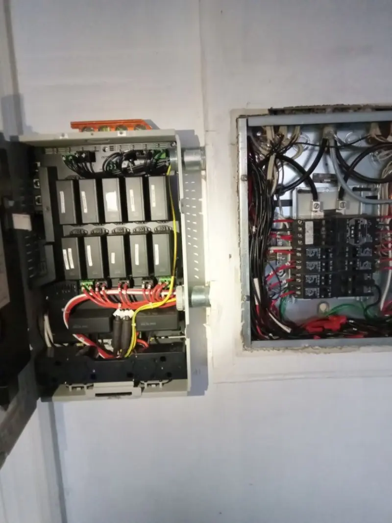 Electrical panel upgrade completed for Indoor Lighting Installation in Ewing